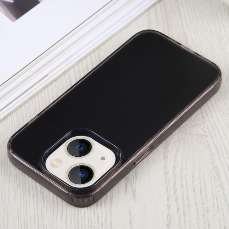 For iPhone 13 GEBEI Acrylic Phone Case(Transparent Black) - iPhone 13 Cases by GEBEI | Online Shopping UK | buy2fix