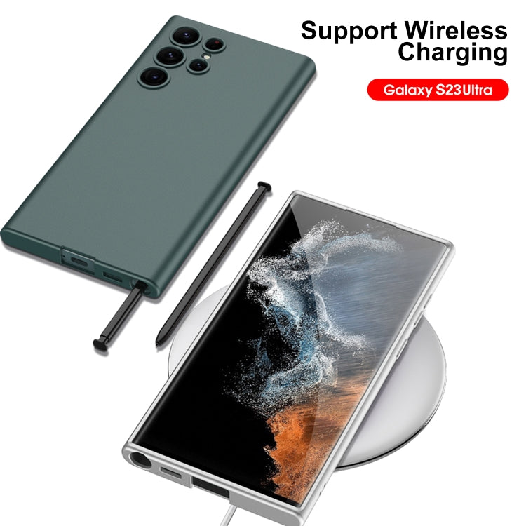 For Samsung Galaxy S23 Ultra 5G GKK Ultra-thin Skin Feel Phone Case(Black) - Galaxy S23 Ultra 5G Cases by GKK | Online Shopping UK | buy2fix