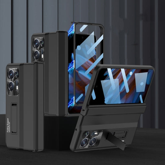 For OPPO Find N2 GKK Fold Magnetic Hinge Full Coverage Phone Case(Black) - Find N2 Cases by GKK | Online Shopping UK | buy2fix
