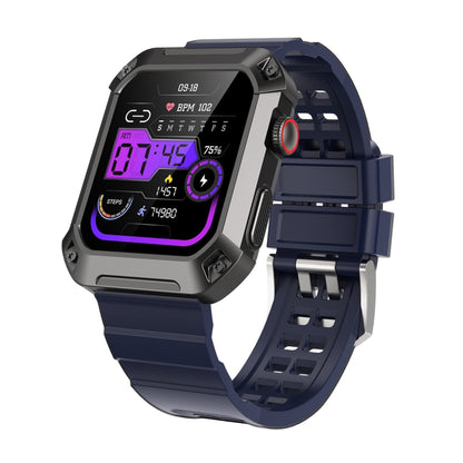 Rogbid Tank S2 1.83 inch IPS Screen Smart Watch, Support Bluetooth Calling / Blood Pressure / Sleep Monitoring(Blue) - Smart Wear by Rogbid | Online Shopping UK | buy2fix