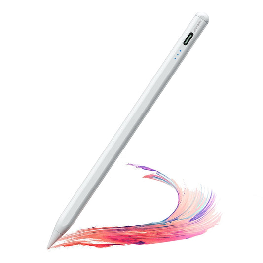 JOYROOM JR-X9S Aluminum Alloy Active Stylus Pen with Replacement Tips(White) - Stylus Pen by JOYROOM | Online Shopping UK | buy2fix