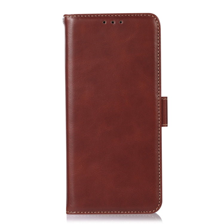 For Nokia G22 4G Crazy Horse Top Layer Cowhide Leather Phone Case(Brown) - Nokia Cases by buy2fix | Online Shopping UK | buy2fix