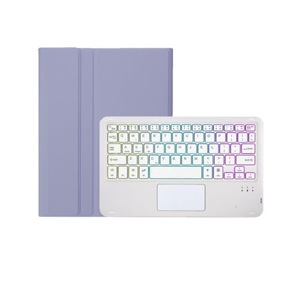 For OPPO Pad 2 11.61 inch 2023 OP13-AS Lambskin Texture Ultra-thin Detachable Backlight Bluetooth Keyboard Leather Case with Touchpad(Purple) - Others Keyboard by buy2fix | Online Shopping UK | buy2fix
