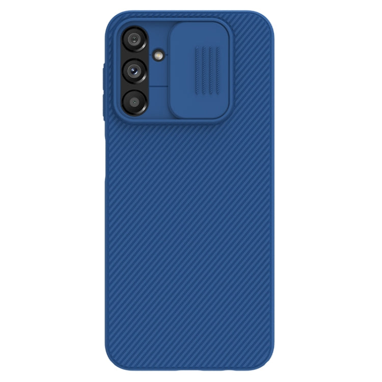 For Samsung Galaxy A14 4G NILLKIN Black Mirror Series Camshield PC Phone Case(Blue) - Galaxy Phone Cases by NILLKIN | Online Shopping UK | buy2fix