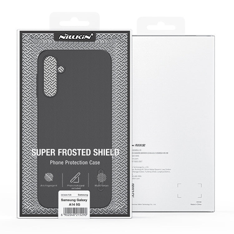 For Samsung Galaxy A14 4G NILLKIN Frosted PC Phone Case(White) - Galaxy Phone Cases by NILLKIN | Online Shopping UK | buy2fix