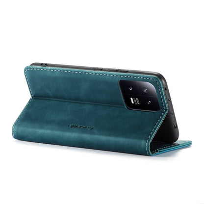 For Xiaomi 13 CaseMe 013 Multifunctional Horizontal Flip Leather Phone Case(Blue) - Xiaomi Cases by CaseMe | Online Shopping UK | buy2fix