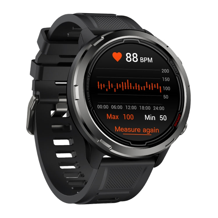 Zeblaze Stratos 2 Lite 1.32 inch IPS Screen 5 ATM Waterproof GPS Smart Watch, Support Heart Rate Monitoring / Sports Mode(Black) - Smart Wear by Zeblaze | Online Shopping UK | buy2fix