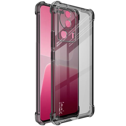 For Xiaomi 13 Lite 5G / Civi 2 5G imak Shockproof Airbag TPU Phone Case(Transparent Black) - Xiaomi Cases by imak | Online Shopping UK | buy2fix