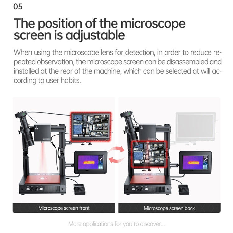 Mega-idea Intelligent Infrared Laser Desoldering Machine, Model:Without Microscope Set(EU Plug) - Separation Equipment by QIANLI | Online Shopping UK | buy2fix