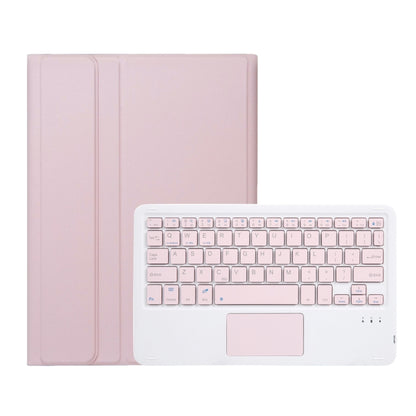 For Huawei MatePad 11 2023 AHW13-A Lambskin Texture Ultra-thin Detachable Bluetooth Keyboard Leather Case with Touchpad(Pink) - Huawei Keyboard by buy2fix | Online Shopping UK | buy2fix