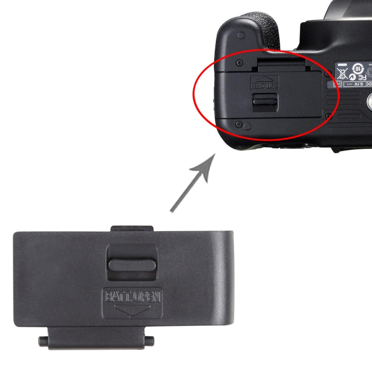 For Canon EOS 550D OEM Battery Compartment Cover - Repair & Spare Parts by buy2fix | Online Shopping UK | buy2fix