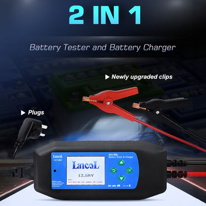 CAT-280 2 in 1 Car Battery Charger & Color Screen Battery Tester - In Car by buy2fix | Online Shopping UK | buy2fix