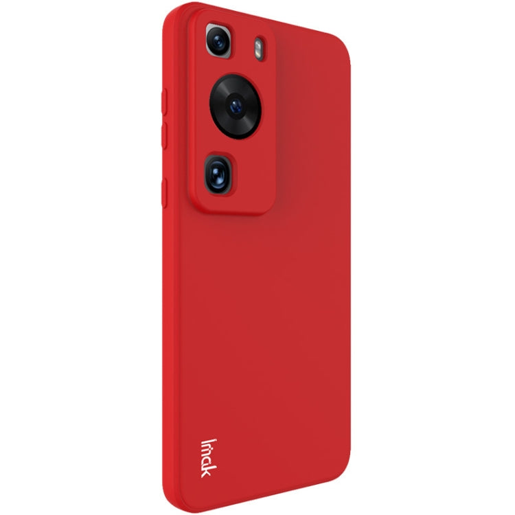 For Huawei P60 / P60 Pro imak UC-4 Series Straight Edge TPU Phone Case(Red) - Huawei Cases by imak | Online Shopping UK | buy2fix