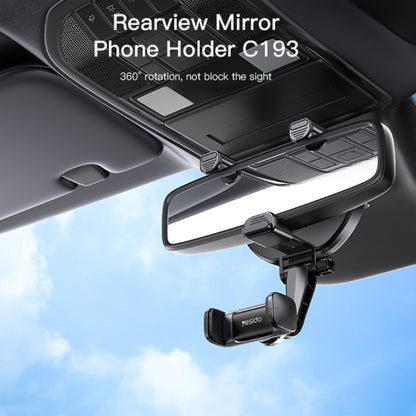 Yesido C193 Car Rearview Mirror Using Phone Holder(Black) -  by Yesido | Online Shopping UK | buy2fix