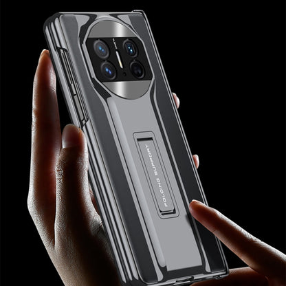 For Huawei Mate X3 GKK Integrated Magnetic Folding Supercar Phone Case(Black) - Huawei Cases by GKK | Online Shopping UK | buy2fix
