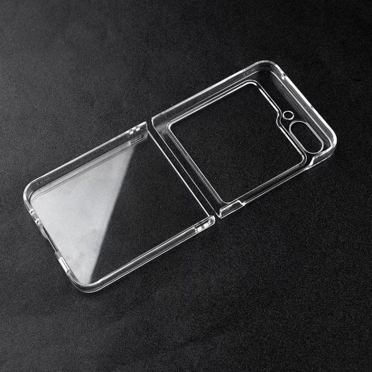 For Samsung Galaxy Z Flip5 Transparent PC Protective Phone Case - Galaxy Z Flip5 Cases by buy2fix | Online Shopping UK | buy2fix