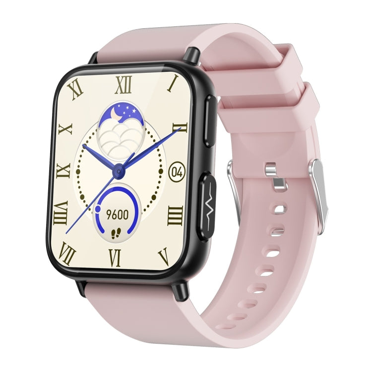 TK10 1.91 inch IP68 Waterproof Silicone Band Smart Watch Supports AI Medical Diagnosis/ Blood Oxygen / Body Temperature Monitoring(Pink) - Smart Watches by buy2fix | Online Shopping UK | buy2fix