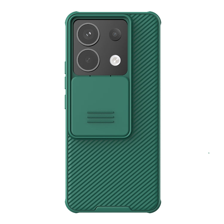 For Xiaomi Redmi Note 13 Pro 5G NILLKIN CamShield Pro PC Phone Case(Green) - Xiaomi Cases by NILLKIN | Online Shopping UK | buy2fix