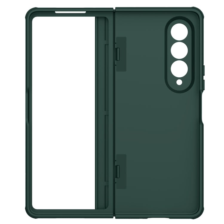 For Samsung Galaxy Z Fold4 5G / W23 NILLKIN Frosted Fold PC + TPU Phone Case(Green) - Galaxy Z Fold4 5G Cases by NILLKIN | Online Shopping UK | buy2fix