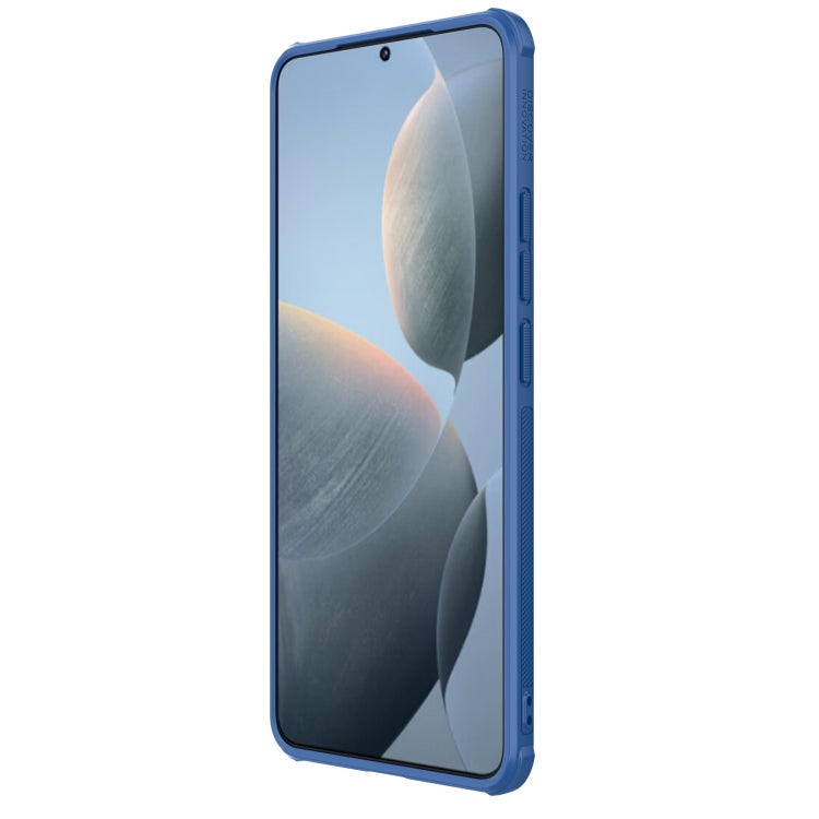 For Xiaomi Redmi K70 / K70 Pro NILLKIN Frosted Shield Pro PC + TPU Phone Case(Blue) - Xiaomi Cases by NILLKIN | Online Shopping UK | buy2fix