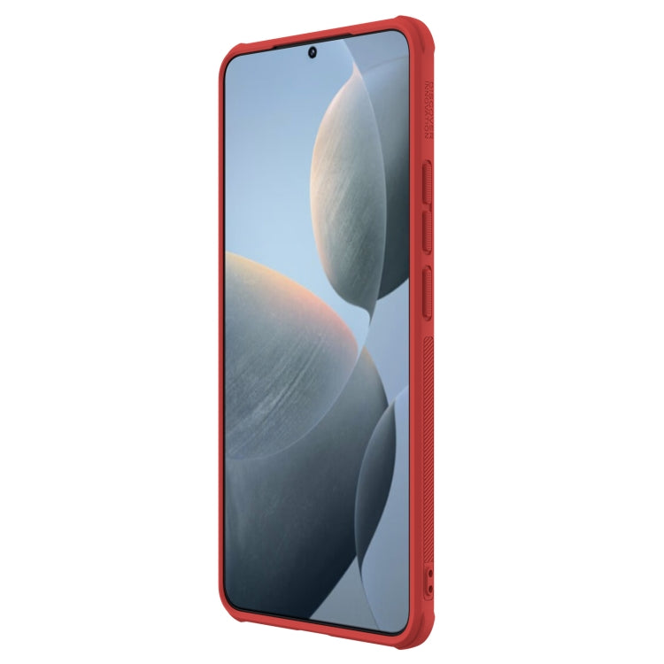 For Xiaomi Redmi K70 / K70 Pro NILLKIN Frosted Shield Pro PC + TPU Phone Case(Red) - Xiaomi Cases by NILLKIN | Online Shopping UK | buy2fix