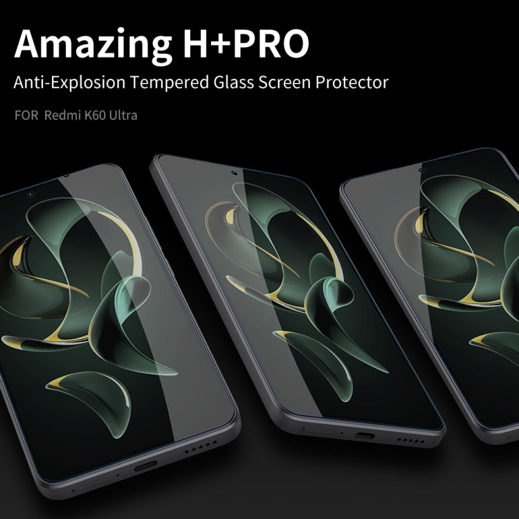 For Xiaomi Redmi K60 Ultra NILLKIN H+Pro 0.2mm 9H Explosion-proof Tempered Glass Film -  by NILLKIN | Online Shopping UK | buy2fix