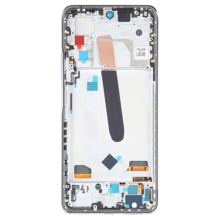 OLED LCD Screen For Xiaomi 11X Pro Digitizer Full Assembly with Frame(Silver) - LCD Screen by buy2fix | Online Shopping UK | buy2fix