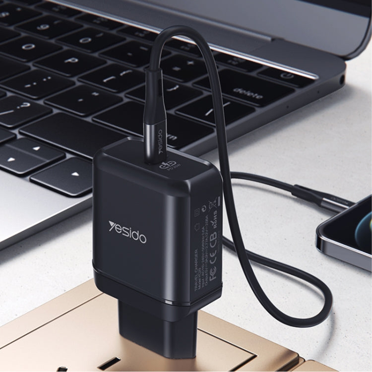 Yesido YC-29 PD 25W Type-C Port Fast Charger(EU Plug) - USB Charger by Yesido | Online Shopping UK | buy2fix