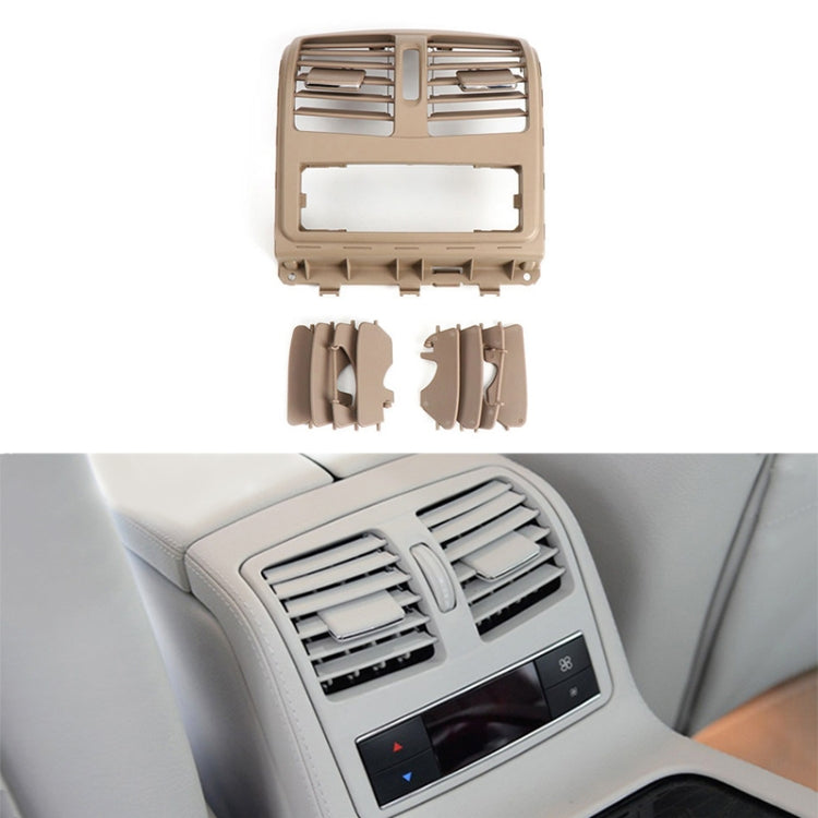 For Mercedes-Benz CLS W218 Car Rear Air Conditioner Air Outlet Panel 21883004541148, Style:High Version(Beige) - Air Conditioning System by imak | Online Shopping UK | buy2fix