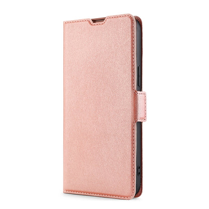 For Infinix Smart 7 HD Ultra-thin Voltage Side Buckle Horizontal Flip Leather Phone Case(Rose Gold) - Infinix Cases by buy2fix | Online Shopping UK | buy2fix