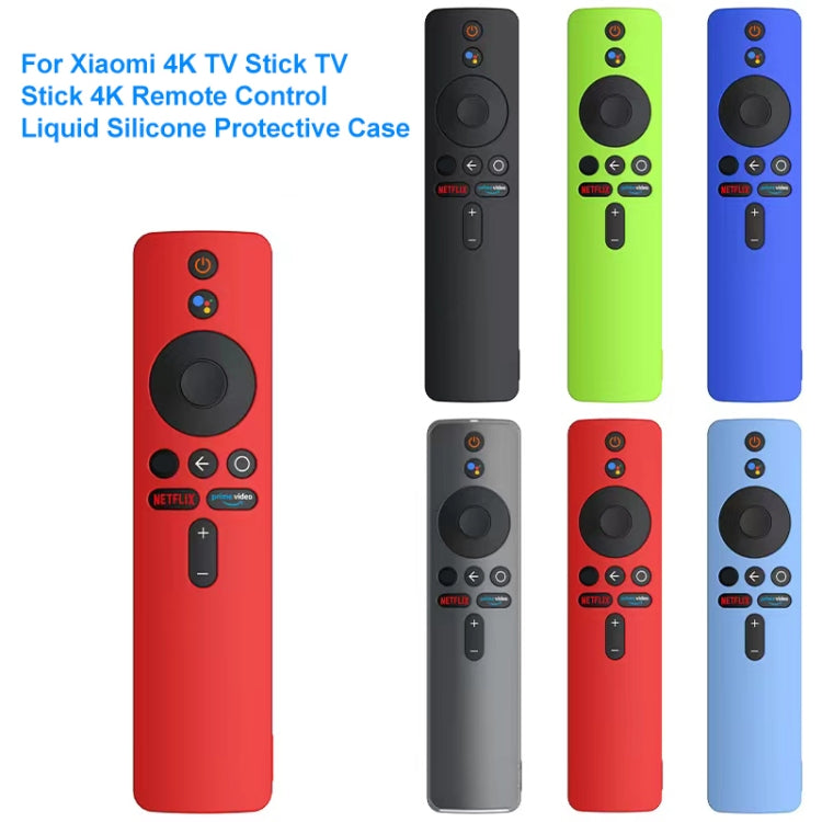 For Xiaomi 4K TV Stick Remote Control Liquid Silicone Protective Case(Translucent Matte) - Remote Control Covers by buy2fix | Online Shopping UK | buy2fix