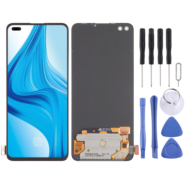 Original Super AMOLED LCD Screen For OPPO F17 Pro with Digitizer Full Assembly - LCD Screen by buy2fix | Online Shopping UK | buy2fix