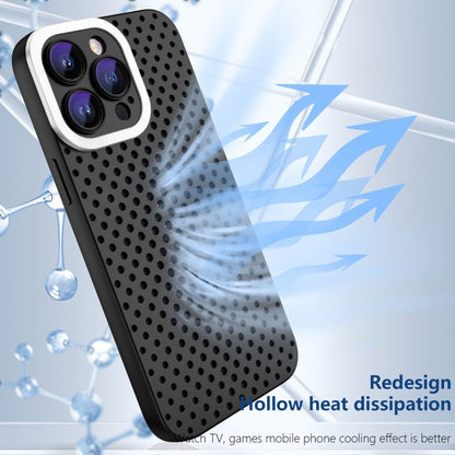 For iPhone 11 Pro Hollow Heat Dissipation TPU Phone Case(Black) - iPhone 11 Pro Cases by buy2fix | Online Shopping UK | buy2fix