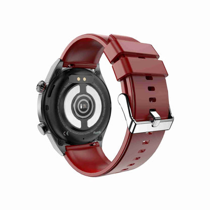 ET450 1.39 inch IP67 Waterproof Silicone Band Smart Watch, Support ECG / Non-invasive Blood Glucose Measurement(Red) - Smart Watches by buy2fix | Online Shopping UK | buy2fix