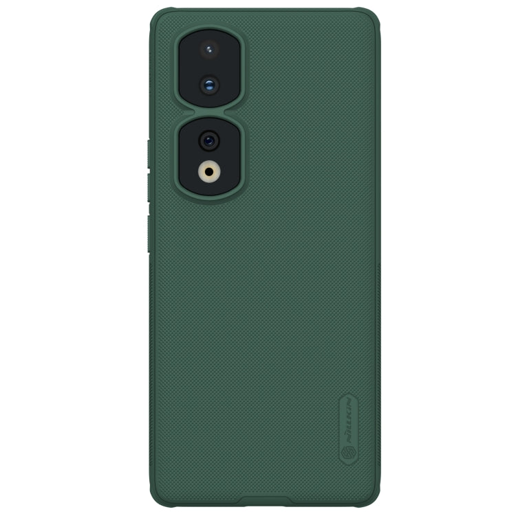 For Honor 90 Pro NILLKIN Frosted Shield Pro PC + TPU Phone Case(Green) - Honor Cases by NILLKIN | Online Shopping UK | buy2fix