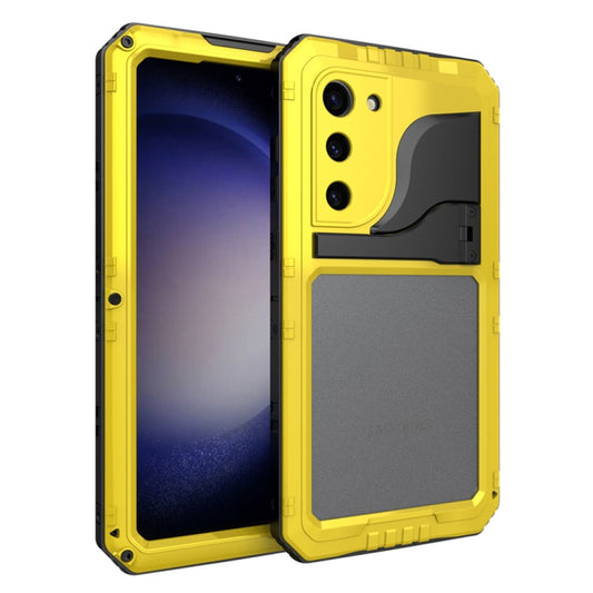 For Samsung Galaxy S23+ 5G RedPepper Wolf 360 Full Body Rugged IP68 Waterproof Phone Case(Yellow) - Galaxy S23+ 5G Cases by RedPepper | Online Shopping UK | buy2fix