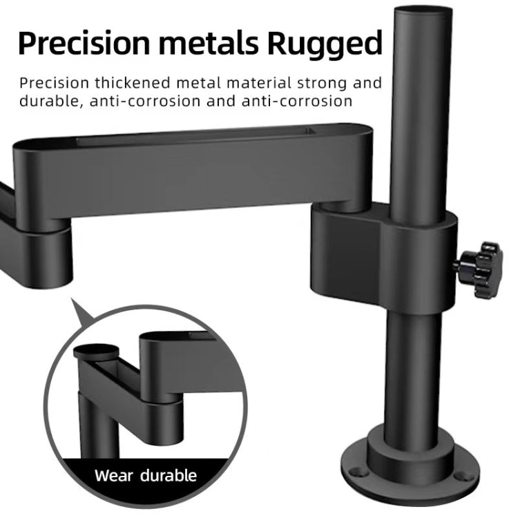 Luowei LW-017 360 Rotating Folding Lifting Microscope Universal Metal Bracket Arm - Digital Microscope by buy2fix | Online Shopping UK | buy2fix