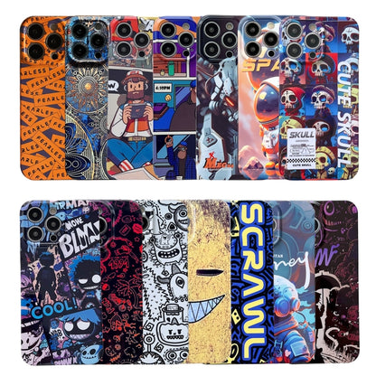 For iPhone 11 Pro Painted Pattern Precise Hole PC Phone Case(Cute Skull) - iPhone 11 Pro Cases by buy2fix | Online Shopping UK | buy2fix
