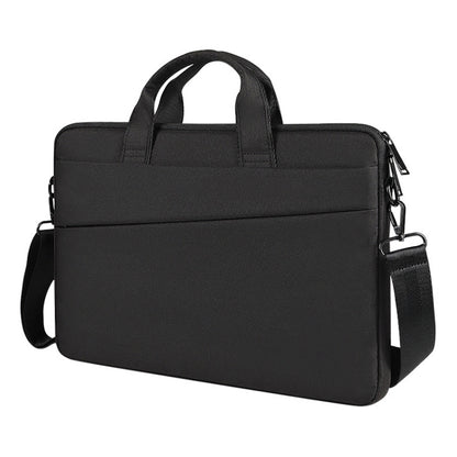 For 14.1 inch ST01S Waterproof Oxford Laptop Diagonal Shoulder Handbag(Black) - 13.3 inch by buy2fix | Online Shopping UK | buy2fix