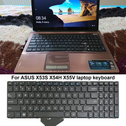 For AsusX53S X54H X55V K52 K53 G51 US Version Laptop Keyboard(Black) - Asus Spare Parts by buy2fix | Online Shopping UK | buy2fix