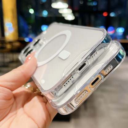 For iPhone XS Max MagSafe Space Phone Case(Transparent) - More iPhone Cases by buy2fix | Online Shopping UK | buy2fix