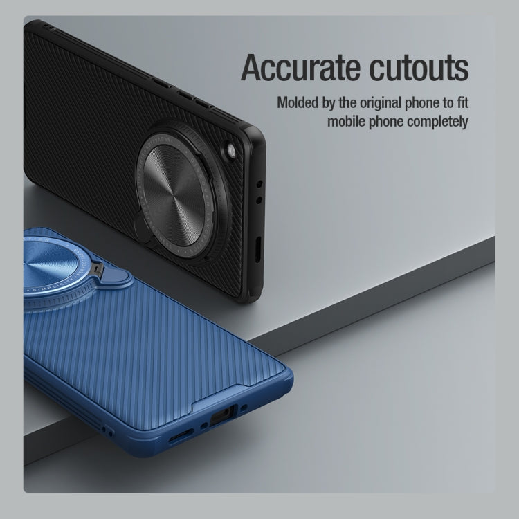 For OPPO Find X7 Ultra NILLKIN Black Mirror Prop CD Texture Mirror Phone Case(Black) - Find X7 Ultra Cases by NILLKIN | Online Shopping UK | buy2fix
