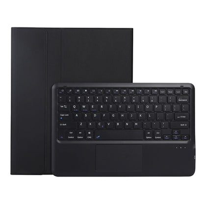A810B-A For Samsung Galaxy Tab S9+ Touch Pad Detachable Bluetooth Keyboard Leather Tablet Case(Black) - Samsung Keyboard by buy2fix | Online Shopping UK | buy2fix