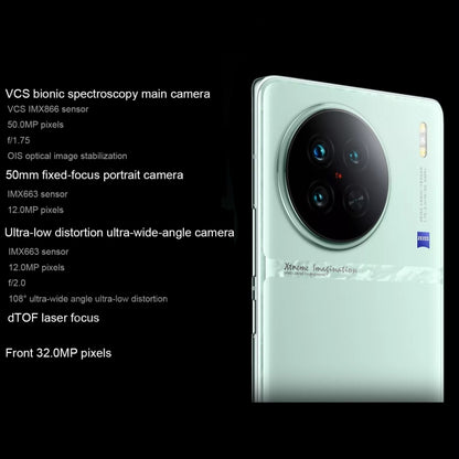 vivo X90s 5G,Triple Back Cameras, 12GB+512GB, Face ID Screen Fingerprint Identification, 6.78 inch Android 13.0 OriginOS 3 Dimensity 9200+ Octa Core, NFC, OTG, Network: 5G, Support Google Play(White) - vivo by vivo | Online Shopping UK | buy2fix