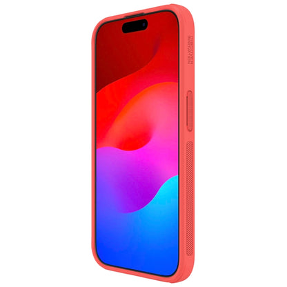 For iPhone 15 Pro NILLKIN Frosted Shield Pro PC + TPU Phone Case(Red) - iPhone 15 Pro Cases by NILLKIN | Online Shopping UK | buy2fix