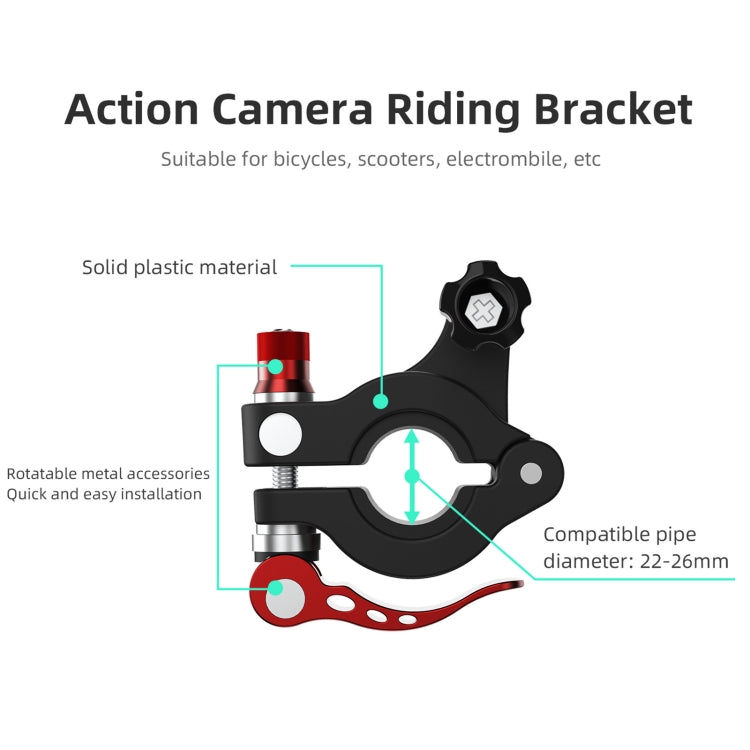 For DJI Air 3 / RC 2 Sunnylife ZJ669 Remote Control Riding Bracket(Black) - Other by Sunnylife | Online Shopping UK | buy2fix