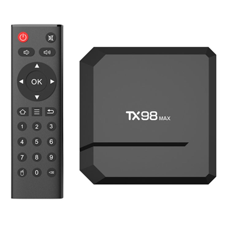 T98 Max 4K Android 12.1 Smart TV Box with Remote Control, 2GB+16GB, Allwinner H618 Quad-Core(US Plug) - Others by buy2fix | Online Shopping UK | buy2fix