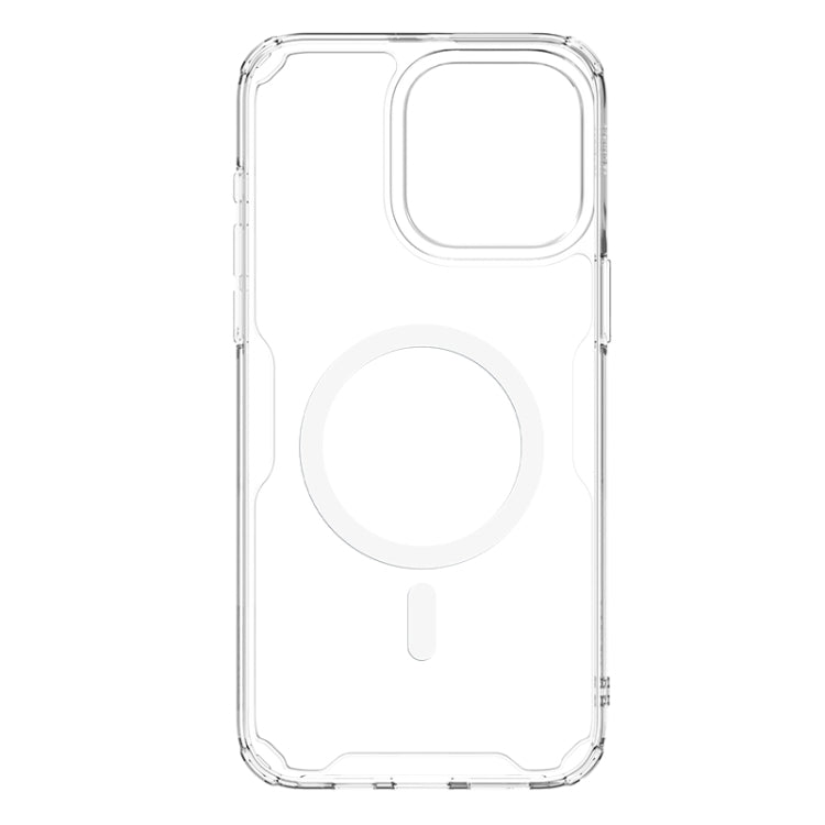 For iPhone 15 Pro NILLKIN Ultra Clear Magsafe PC + TPU Phone Case(Transparent) - iPhone 15 Pro Cases by NILLKIN | Online Shopping UK | buy2fix