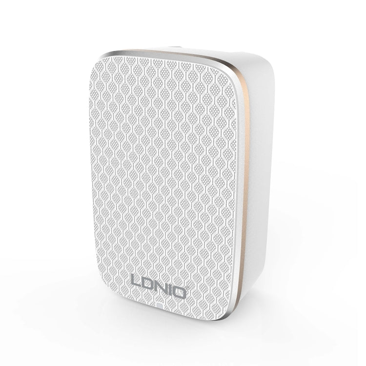 LDNIO A2204 2 in 1 12W Dual USB Interface Travel Charger Mobile Phone Charger with Micro USB Data Cable, UK Plug - USB Charger by LDNIO | Online Shopping UK | buy2fix