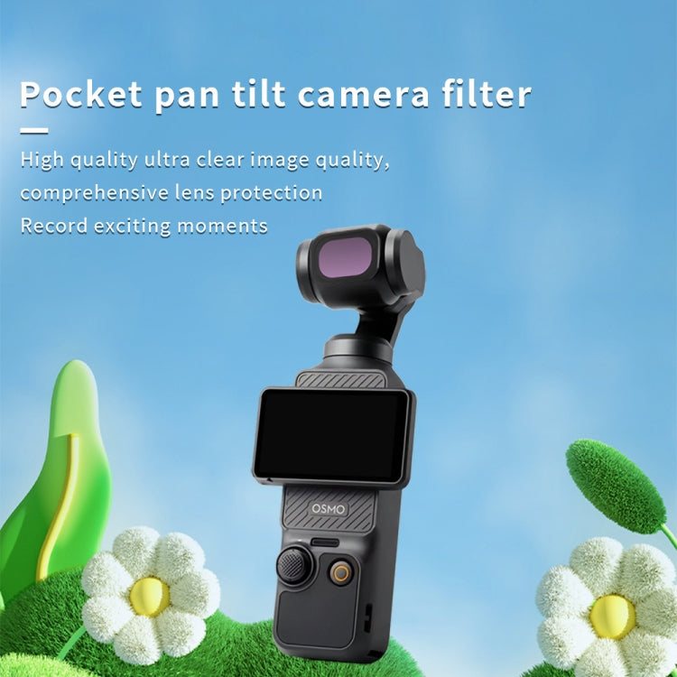 For DJI OSMO Pocket 3 JSR CB Series Camera Lens Filter, Filter:STAR - Lens Accessories by JSR | Online Shopping UK | buy2fix